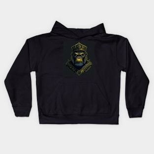 King Gorilla t-shirts Kids Hoodie